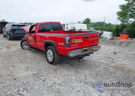 2004 GMC Sierra 2500Hd Work Truck из США, поврежденный, VIN 1GTHK24284E249613